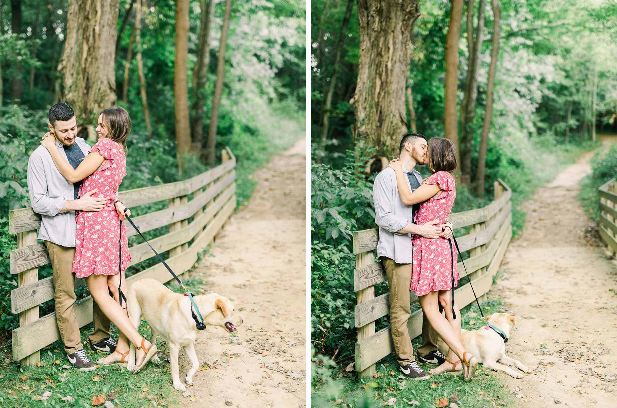Akron Ohio engagement in Tallmadge Meadows Park by Juliana Kaderbek Photography Cleveland wedding photographer