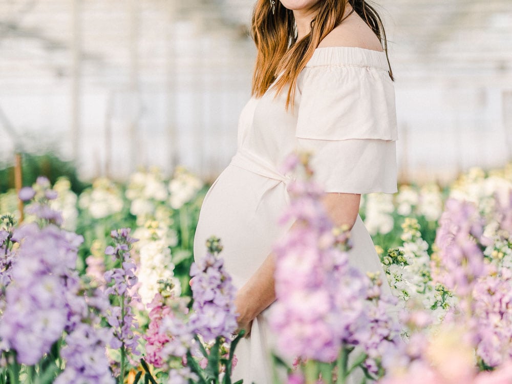 Cleveland Maternity by Juliana Kaderbek Photography | Greenhouse Maternity Session | Cleveland Ohio