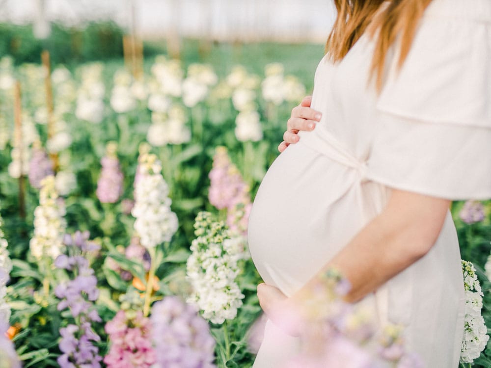 Cleveland Maternity by Juliana Kaderbek Photography | Greenhouse Maternity Session | Cleveland Ohio