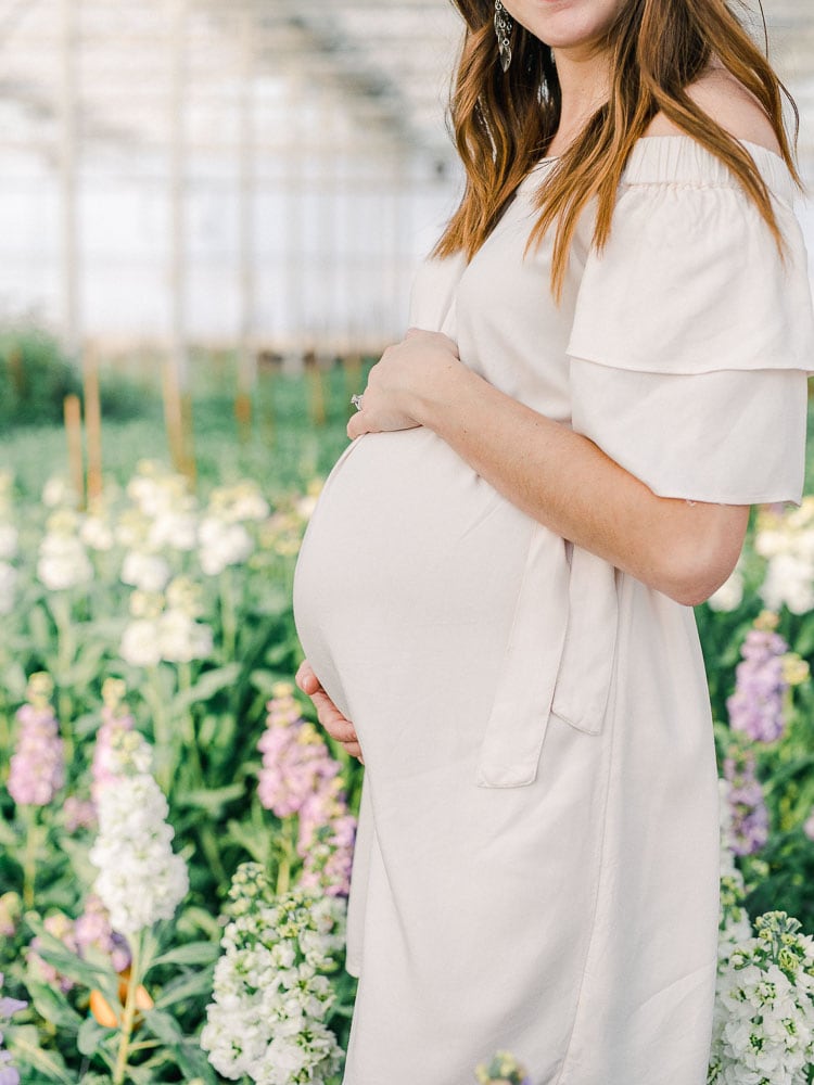 Cleveland Maternity by Juliana Kaderbek Photography | Greenhouse Maternity Session | Cleveland Ohio