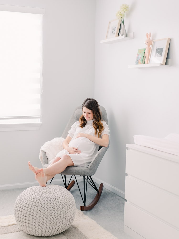 In-home newborn photography photo inspiration by Juliana Kaderbek Photography, Cleveland Newborn Photographer