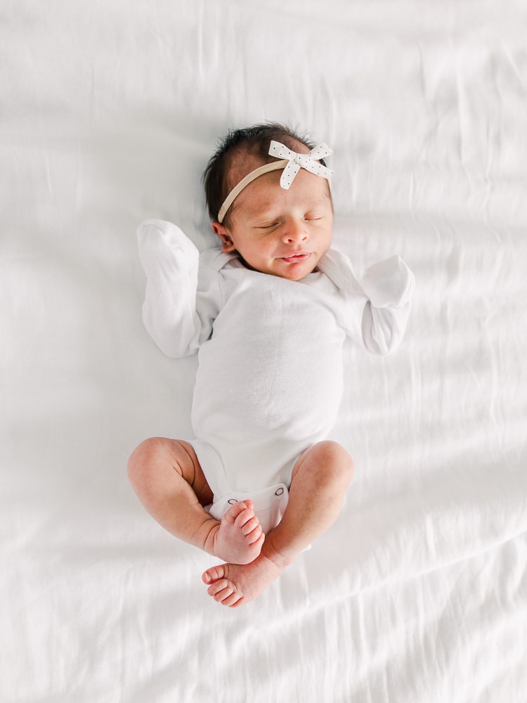 In-home newborn photography photo inspiration by Juliana Kaderbek Photography, Cleveland Newborn Photographer