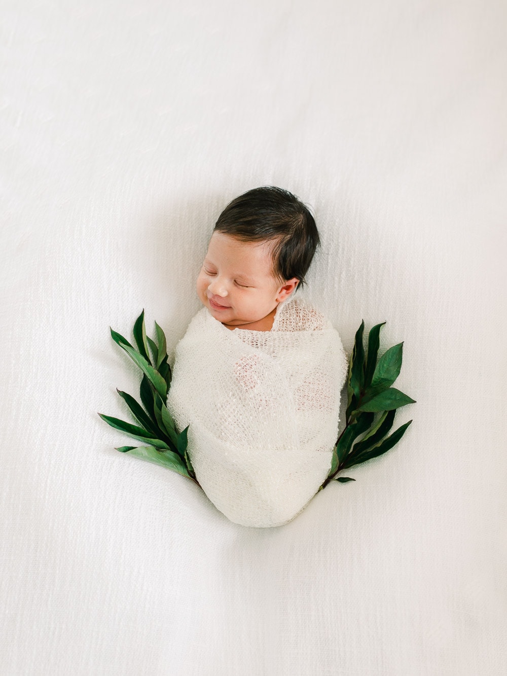 Newborn baby girl, Cleveland Newborn Photography, In-home newborn photography photo inspiration by Juliana Kaderbek Photography