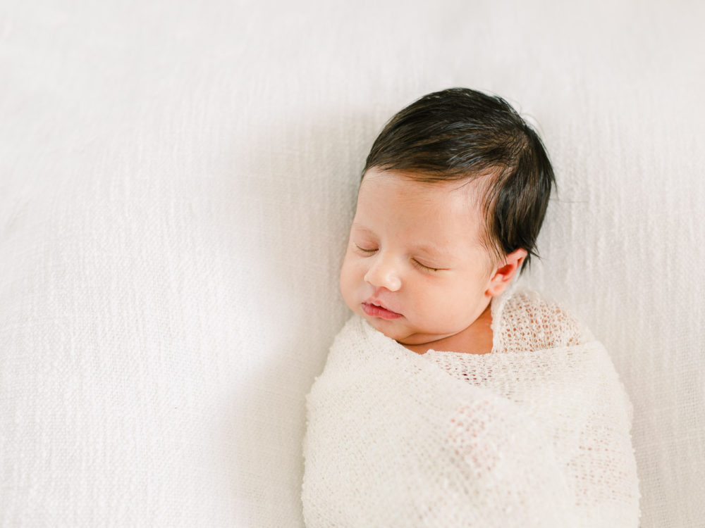 Newborn baby girl, Cleveland Newborn Photography, In-home newborn photography photo inspiration by Juliana Kaderbek Photography