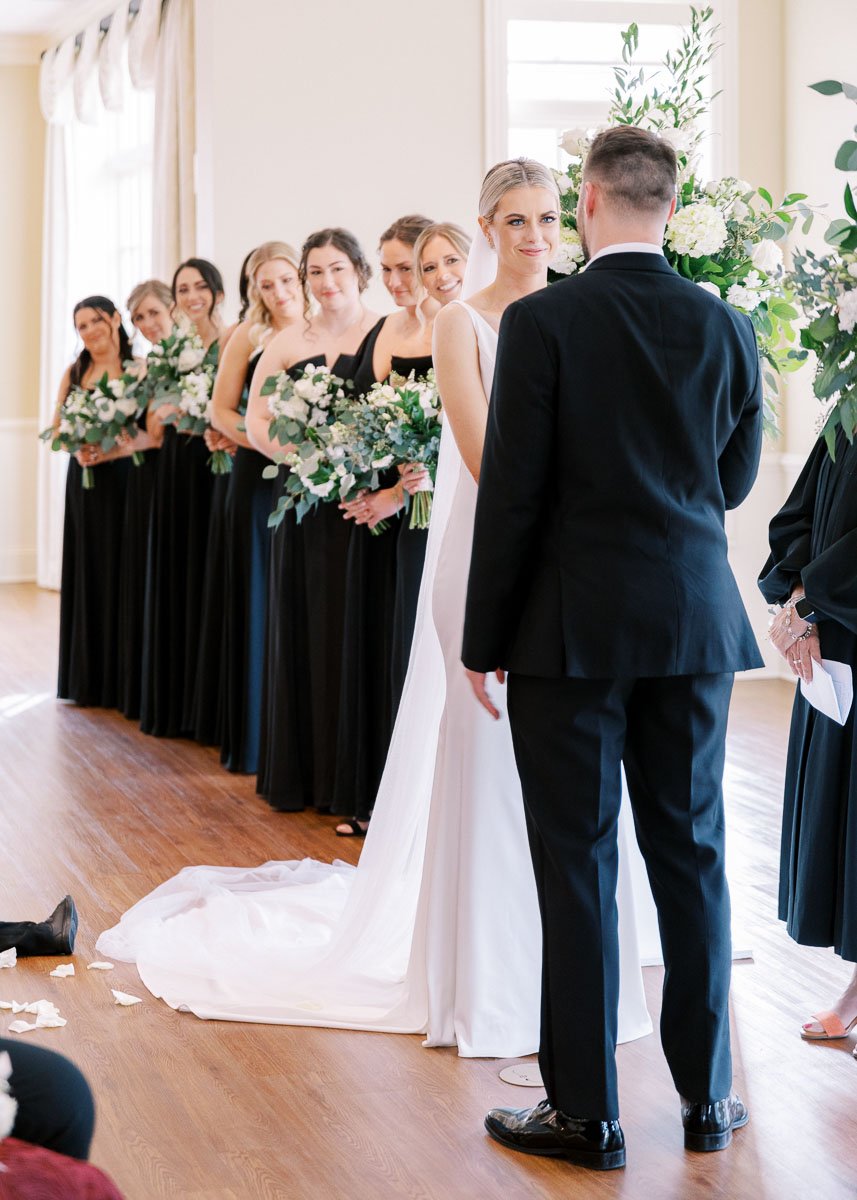 Glidden House wedding ceremony