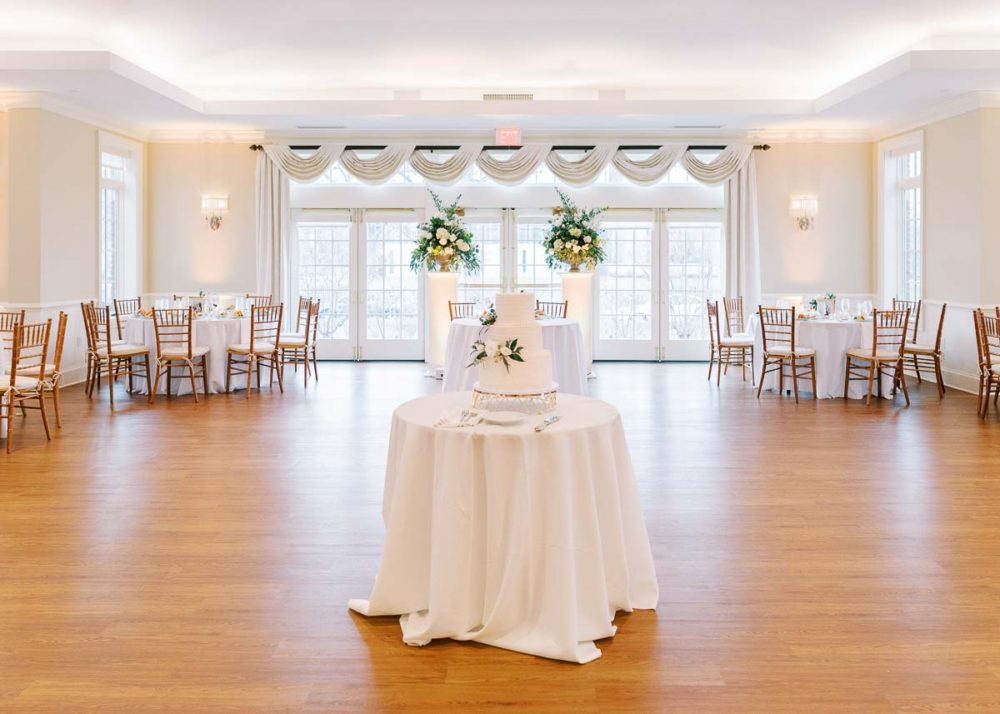 Glidden House wedding reception decor