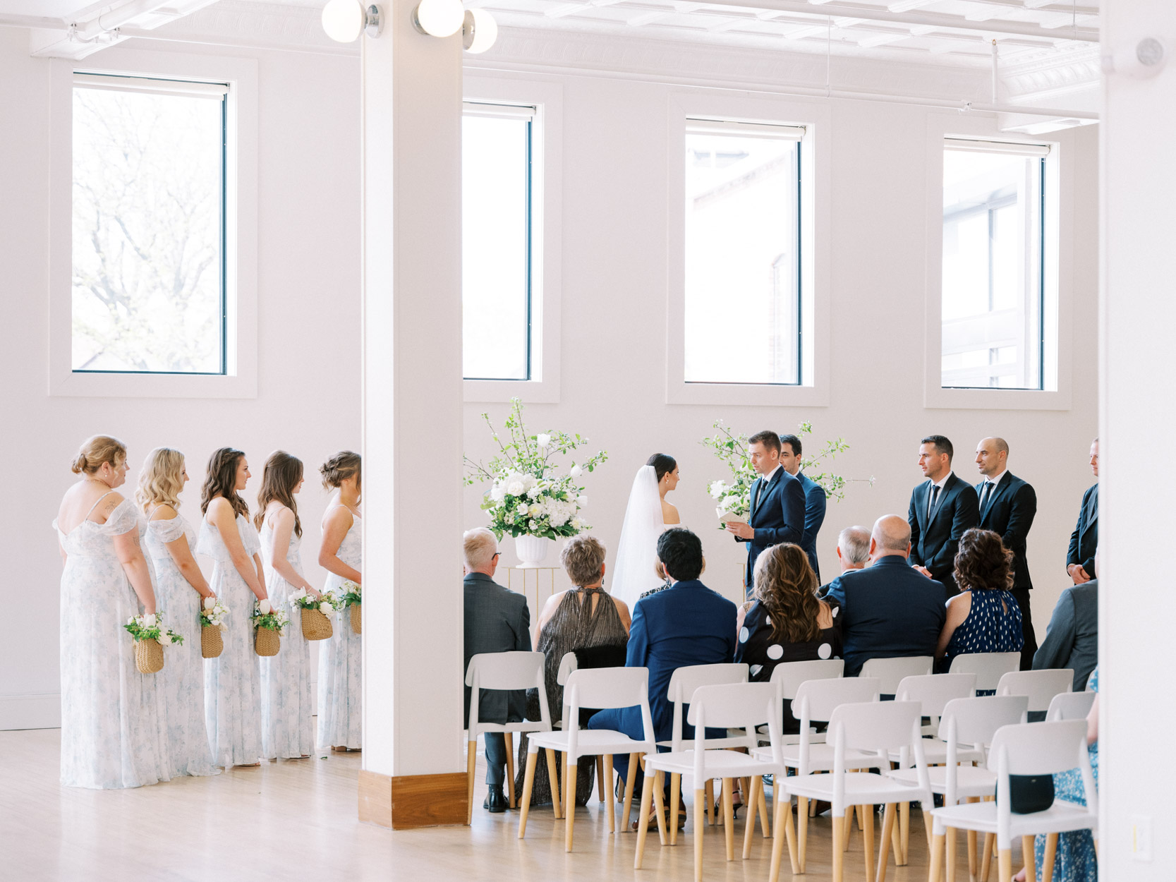 Ceremony at Gordon Green wedding