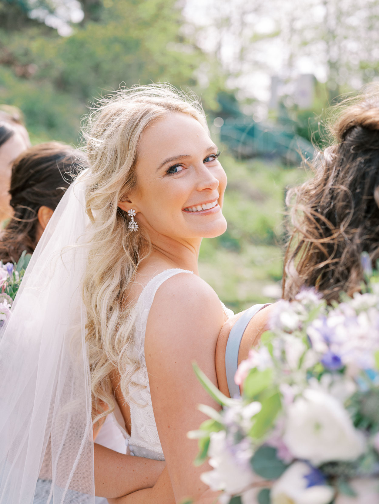 Bridesmaid portraits at Lakewood Park in Cleveland, Ohio