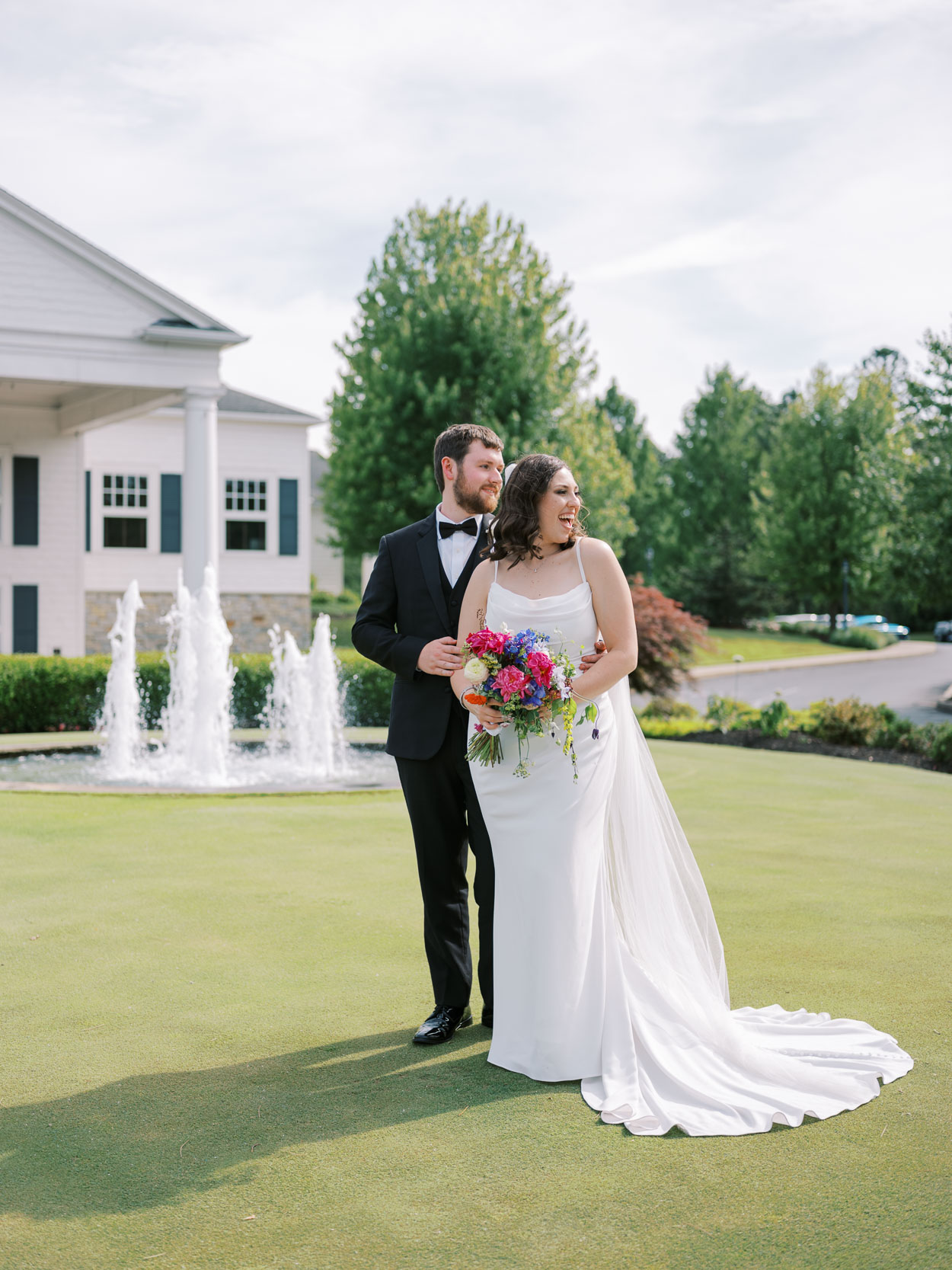 summer wedding at Westwood Country Club in Cleveland, Ohio