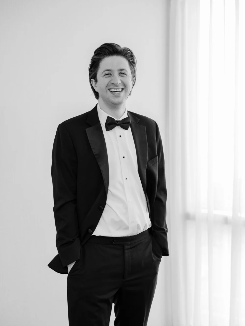 Groom getting ready for his Cleveland wedding