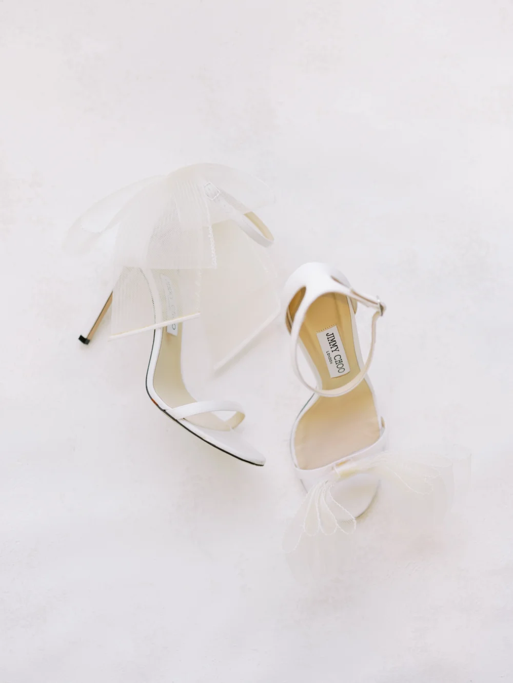Photo of Jimmy Choo bridal bow shoes