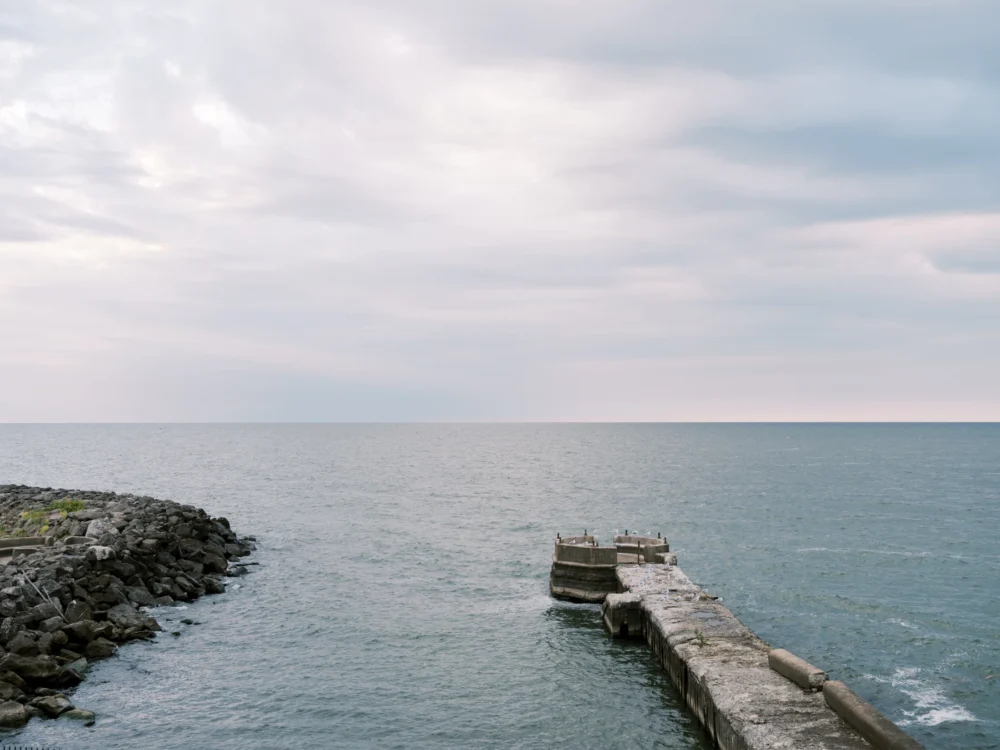 View from Shoreby Club's wedding reception tent in Cleveland, OH