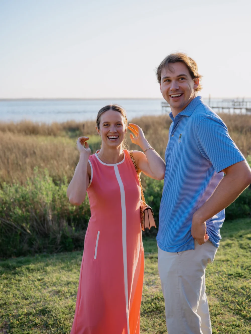 candid reaction during Charleston proposal