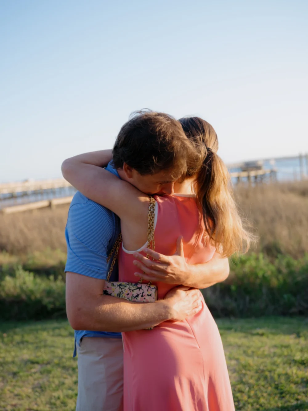 emotional surprise proposal Charleston photographer