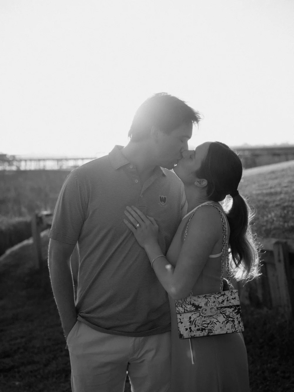 emotional surprise proposal Charleston photographer